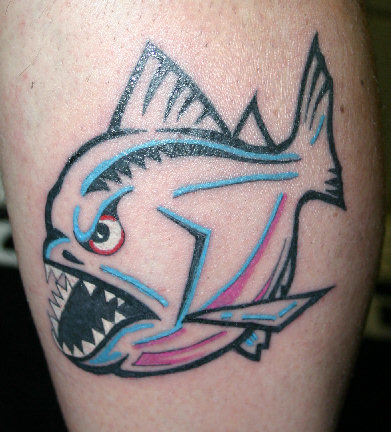 Tattoo Piranha